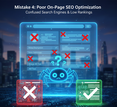 Poor On Page SEO