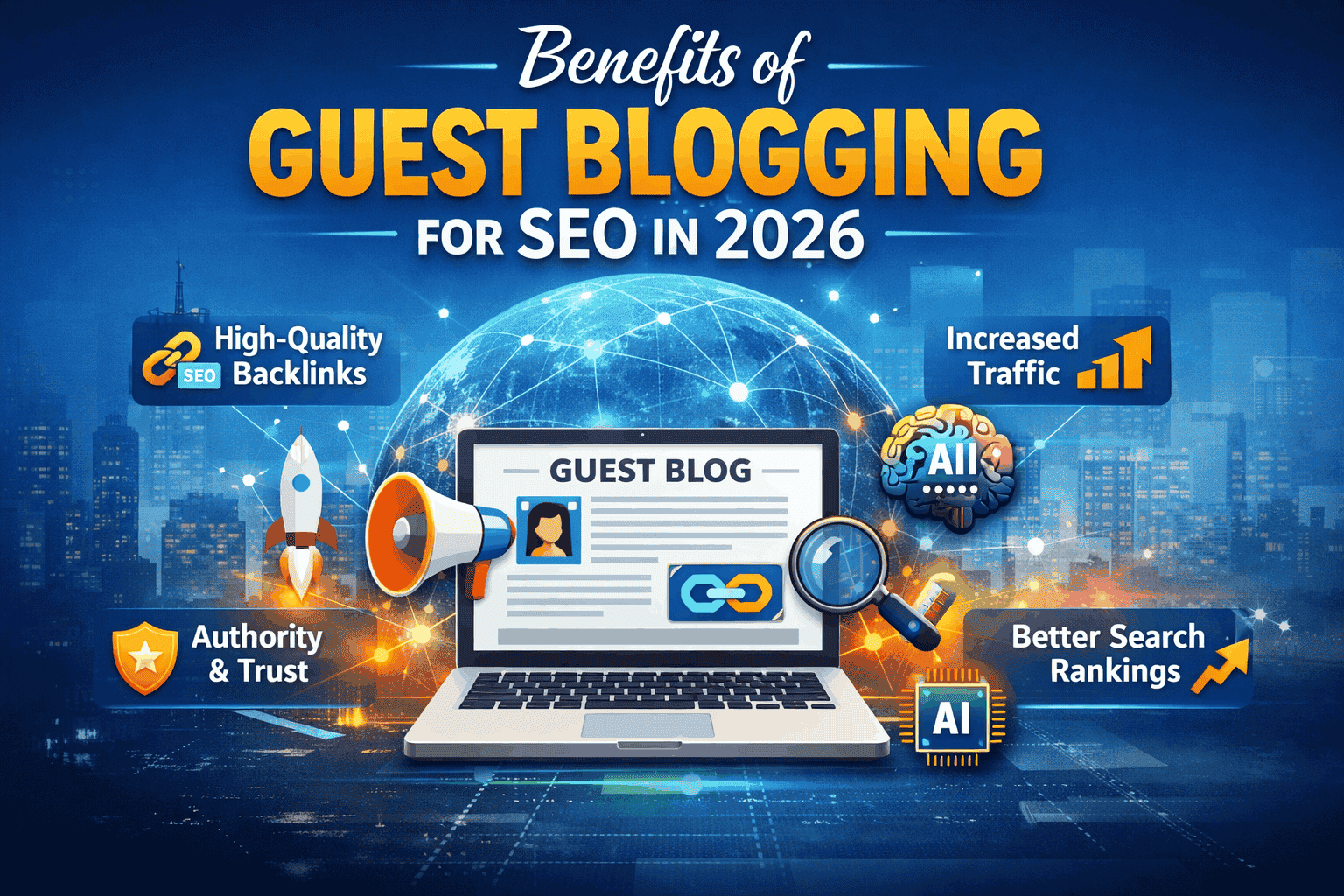 Benefits of guest blogging for SEO