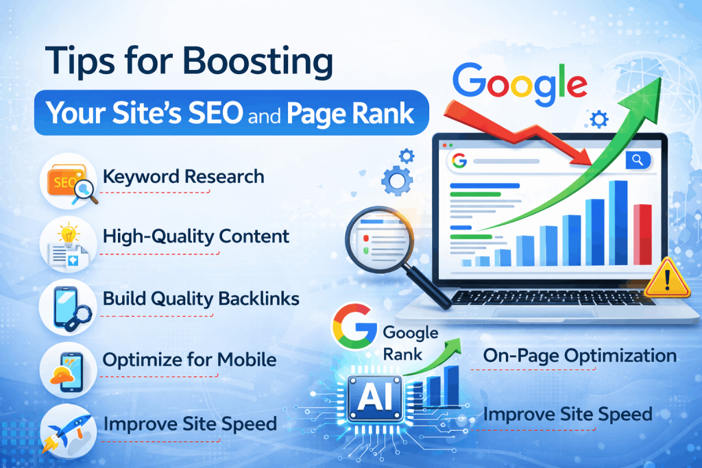 On Page SEO Tips for why website is not ranking 