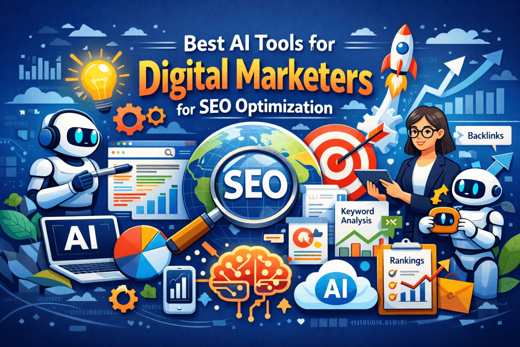 Best AI Tools for Digital Marketers for SEO Optimization