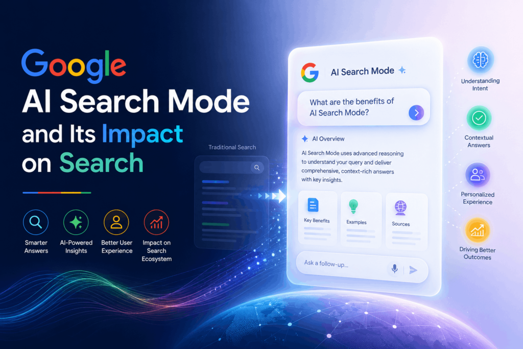 Impacts of Google AI Search Mode on Search