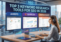 Top 3 Keyword Research Tools for SEO in 2026: Ahrefs vs Semrush vs Ubersuggest