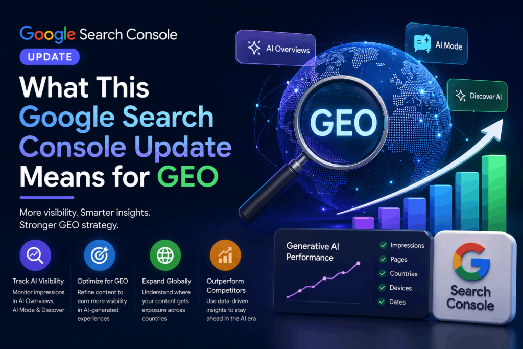 What This Google Search Console Update Means for GEO?