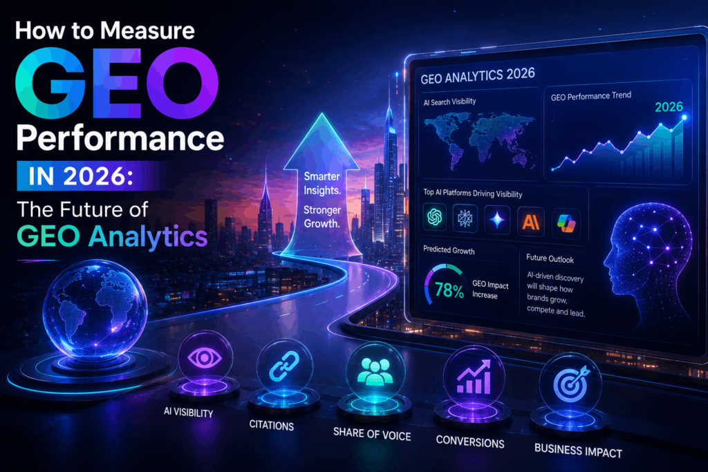 How to Measure GEO Performance in 2026: The Future of GEO Analytics