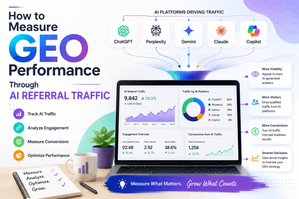 How to Measure GEO Performance Through AI Referral Traffic