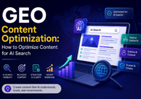 GEO Content Optimization: How to Optimize Content for AI Search