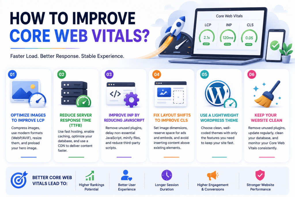 How to Improve Core Web Vitals?