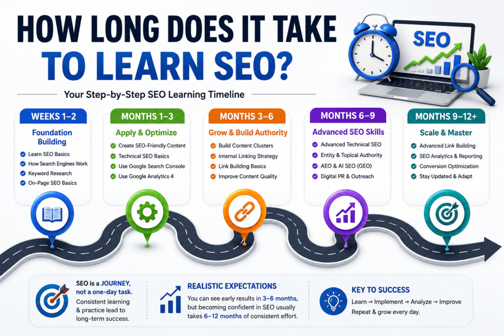 How Long Does It Take to Learn SEO?