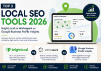 Top 3 Local SEO Tools in 2026: BrightLocal vs Whitespark vs Google Business Profile Insights